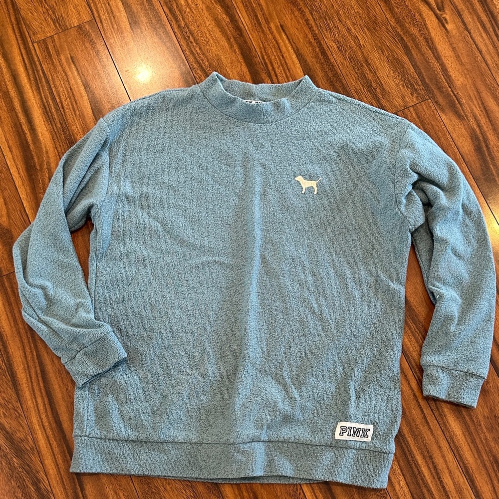 Green Crewneck Sweater Victoria’s Secret PINK
